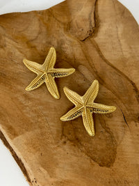 Boucles d'oreilles étoile de mer : Caraibe