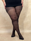Collant noir grande taille : Kenio