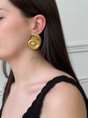 Boucles d'oreilles dorées : Colina