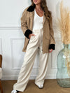 Veste beige : Okio