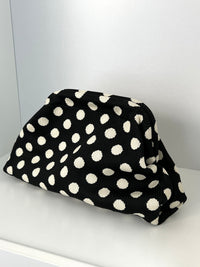 Polka Dot Clutch Bag: Amandi