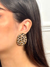 Boucles d'oreilles léopard : Oria
