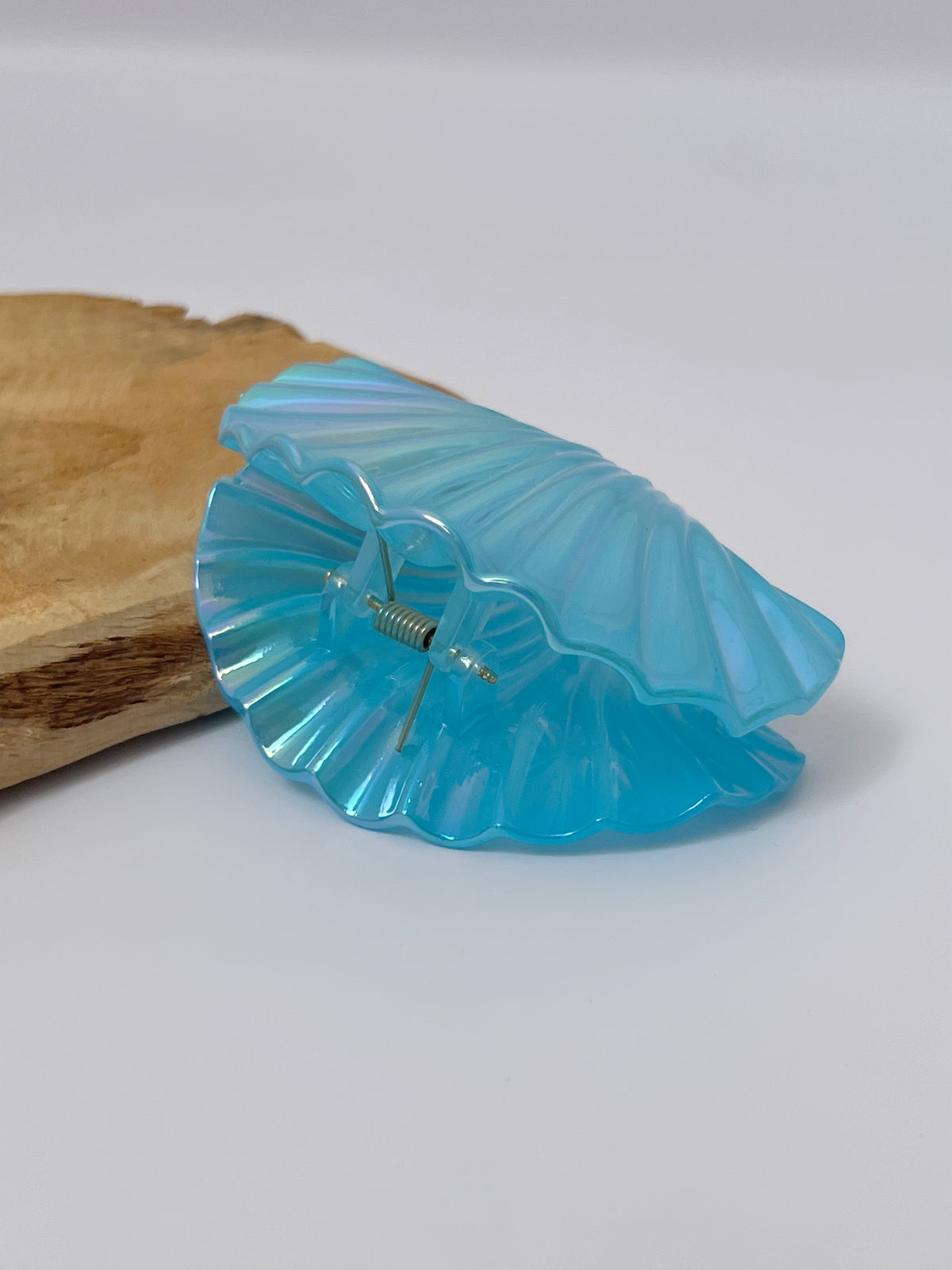 Blue hair clip: Aryel