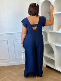 Combinaison bleu marine grande taille : Monaly