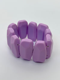 Purple bracelet: Laurie