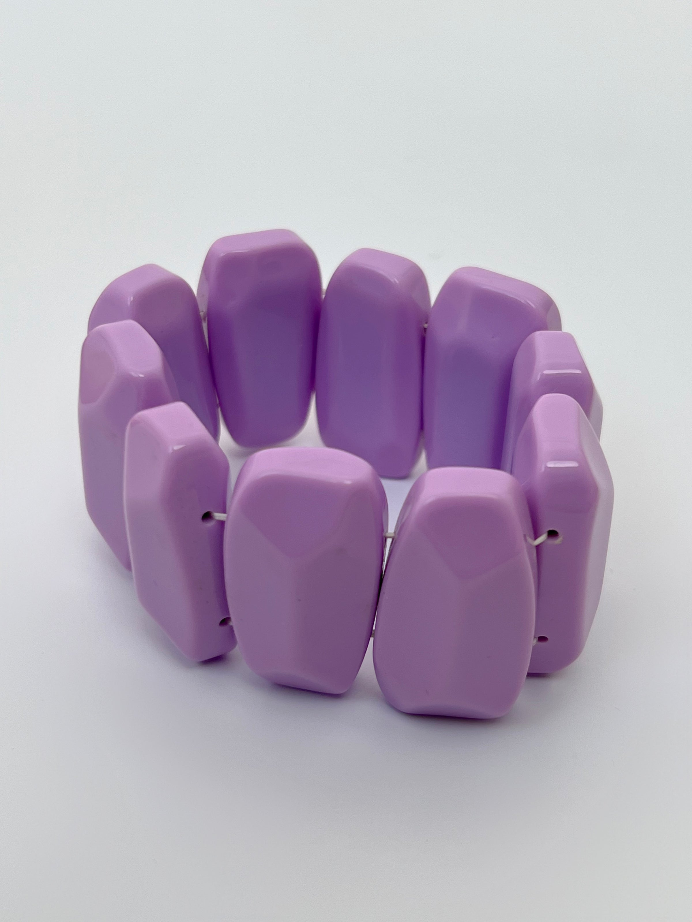 Purple bracelet: Laurie