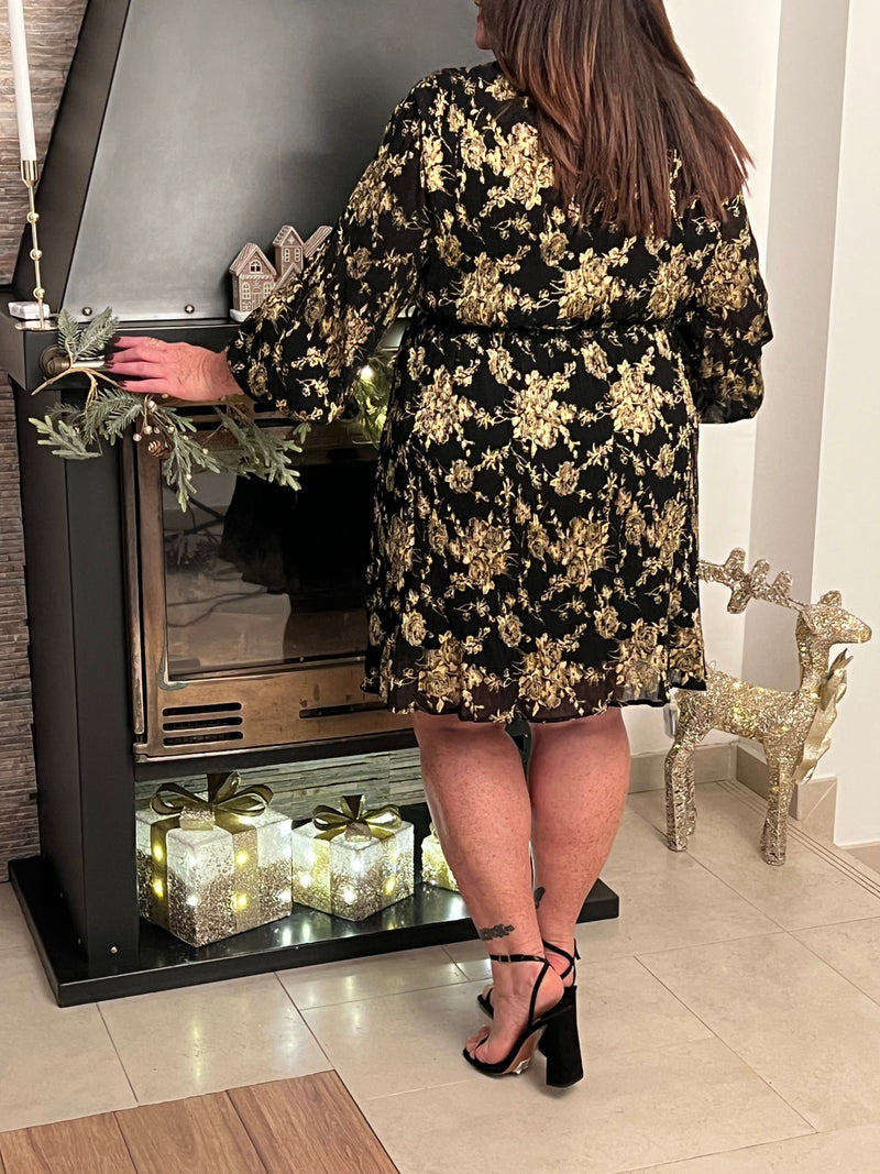 Robe courte à motifs Curve : Enoha