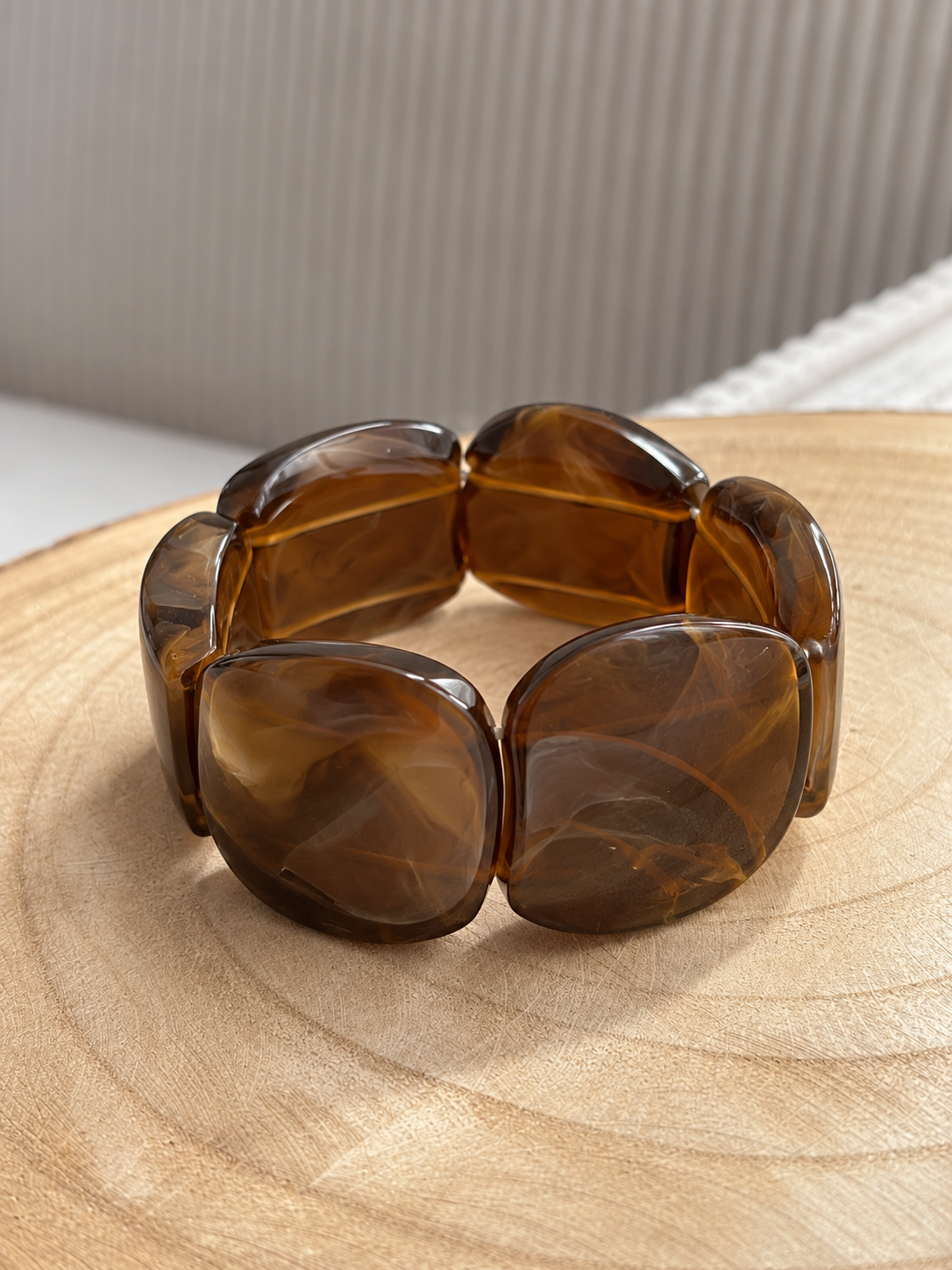 Bracelet marron : Eya