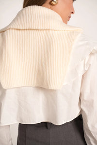Plastron beige : Olivia