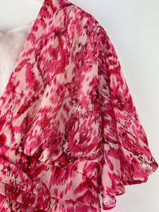Robe longue rose Curve : Salome