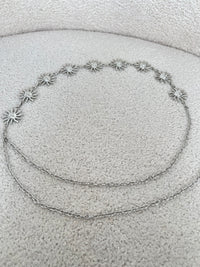 Ceinture chaîne argentée : Ariele