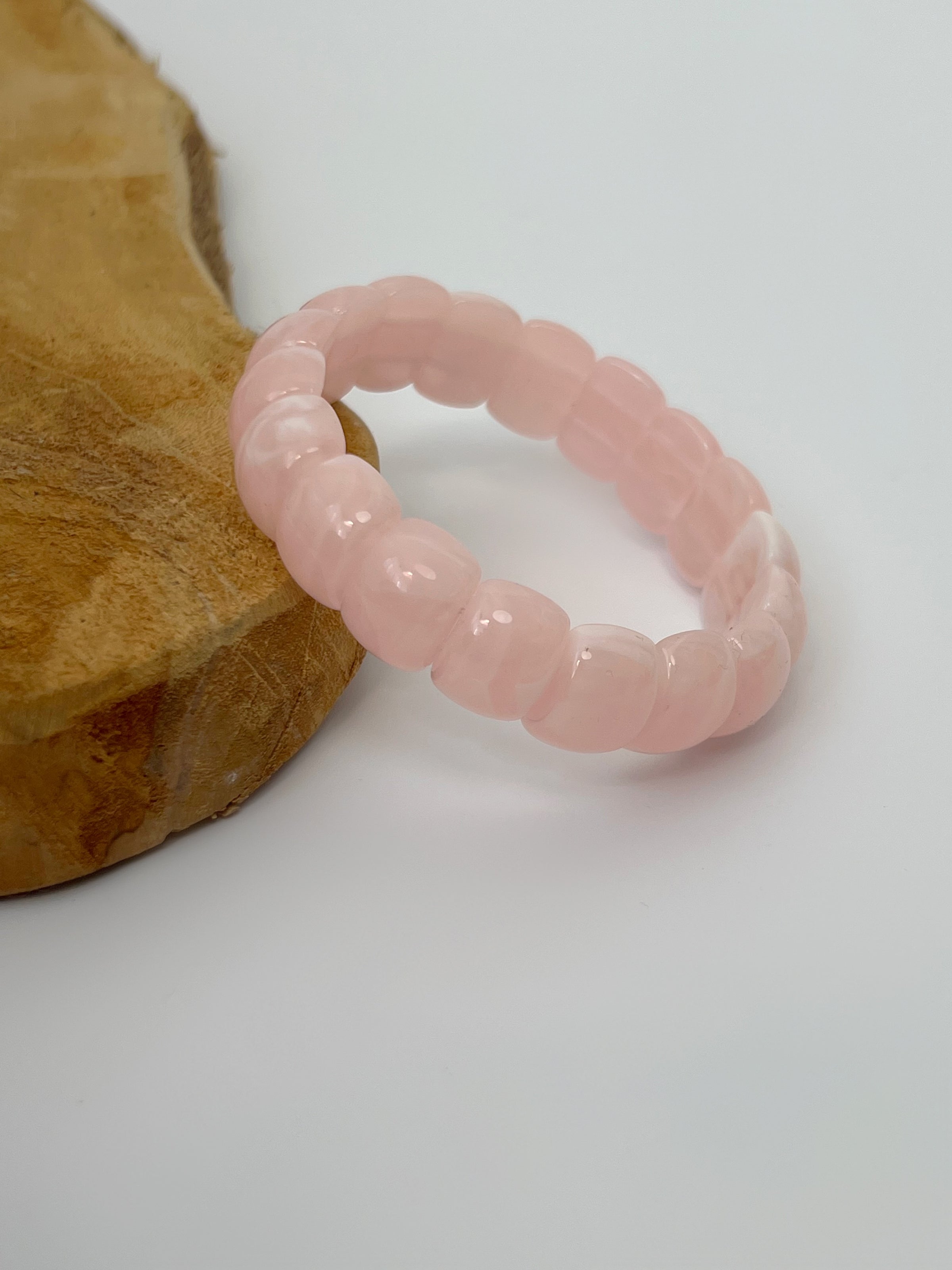 Pink bracelet: Maya