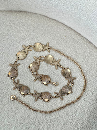 Ceinture chaîne dorée : Molya