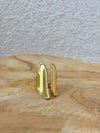 Bague dorée acier inoxydable : Mélody