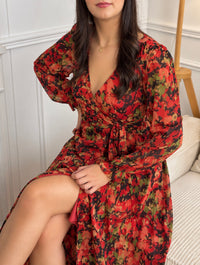 Robe longue à motif : Kelia