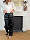 Pantalon simili noir : Aela