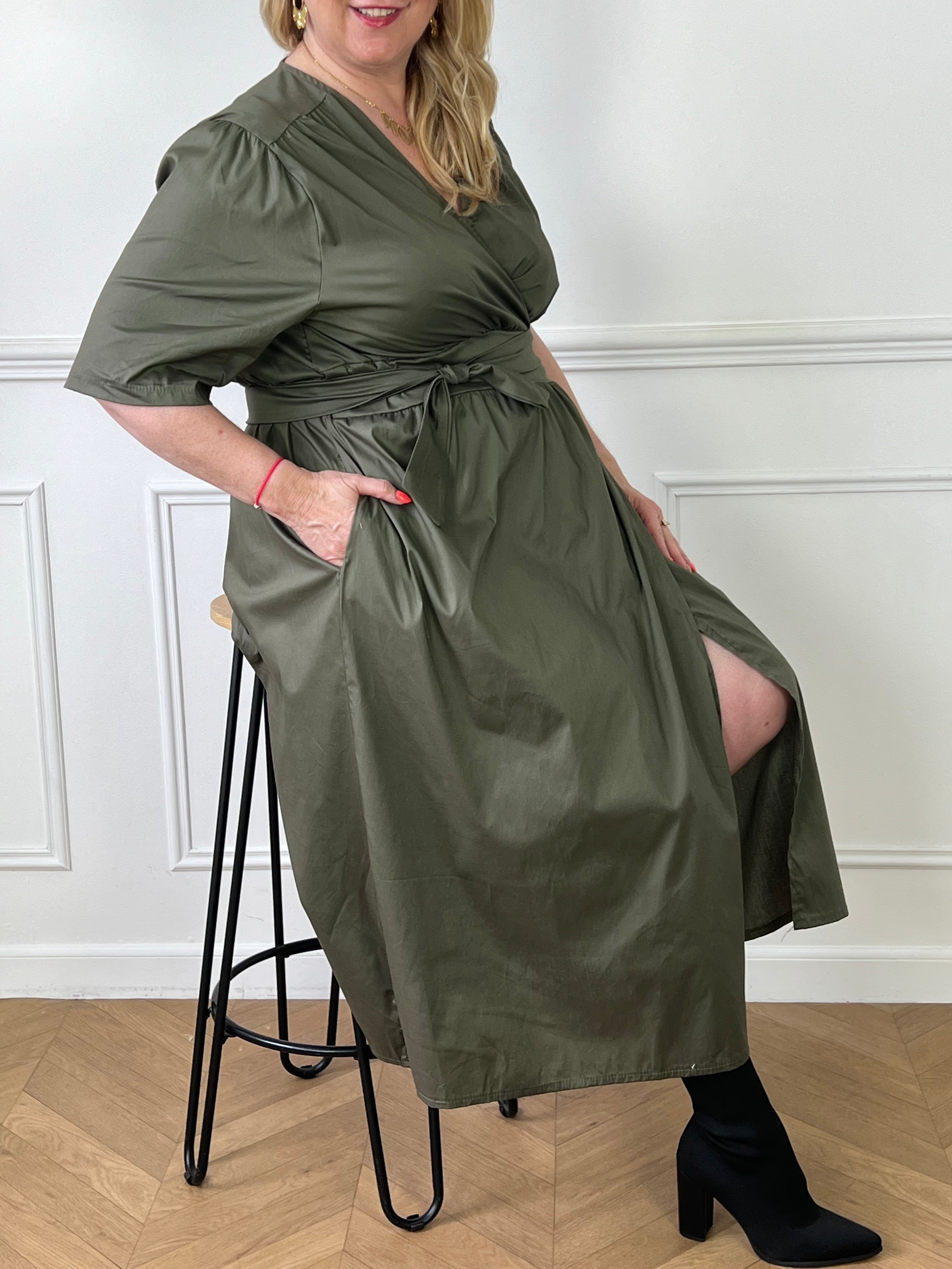 Robe longue grande taille femme Loicia