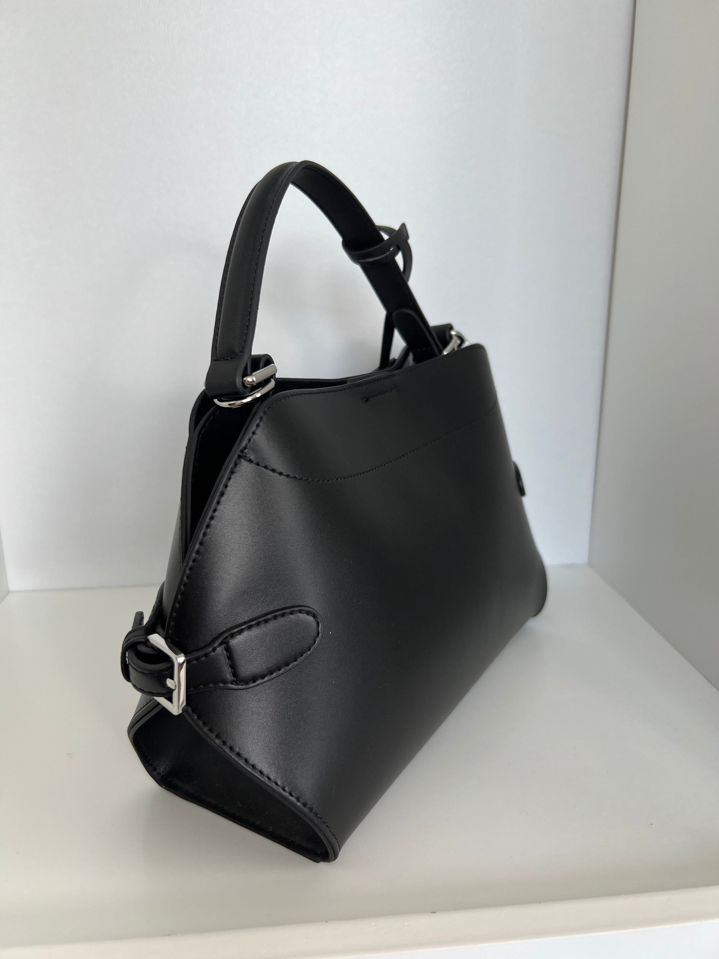 Sac noir en cuir : Aliyah
