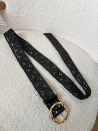 Ceinture noire grande taille : Ritae