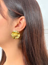 Boucles d'oreilles dorées : Ursel