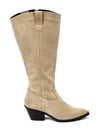 Santiag beige mollets larges : Nevada