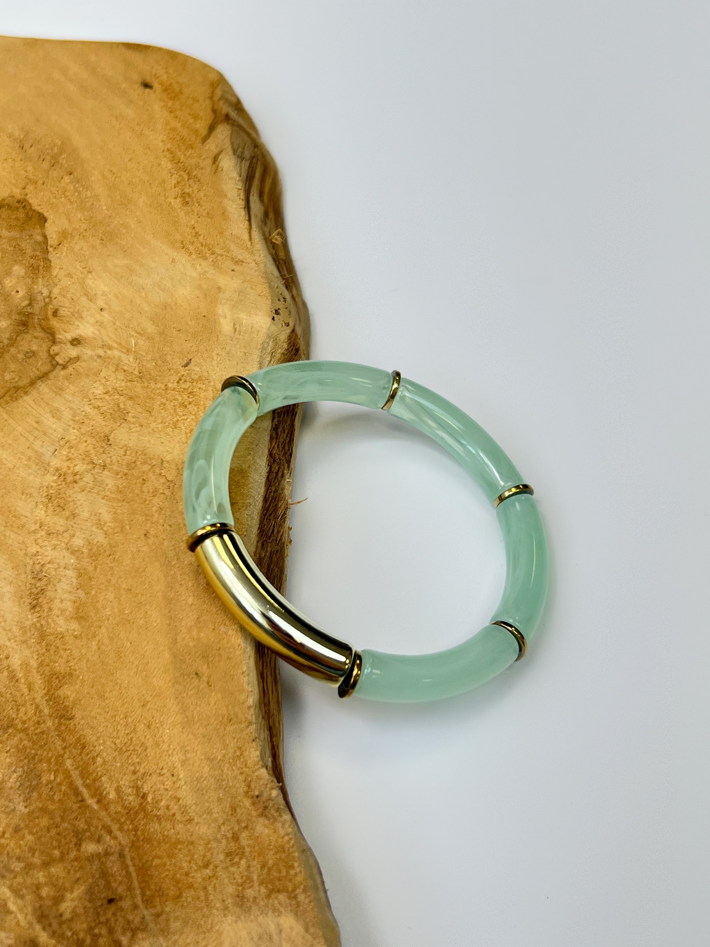 Bracelet vert d'eau : Isabeau