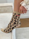 Chaussettes beiges et noires : Chausy
