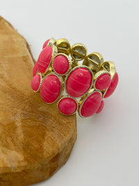Pink bracelet: Romi