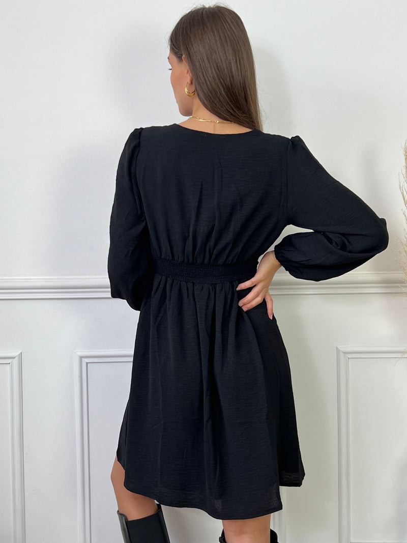 Robe courte noire : Juliana