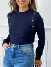 Pull bleu marine : Clovia