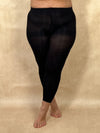 Legging noir grande taille : Onio