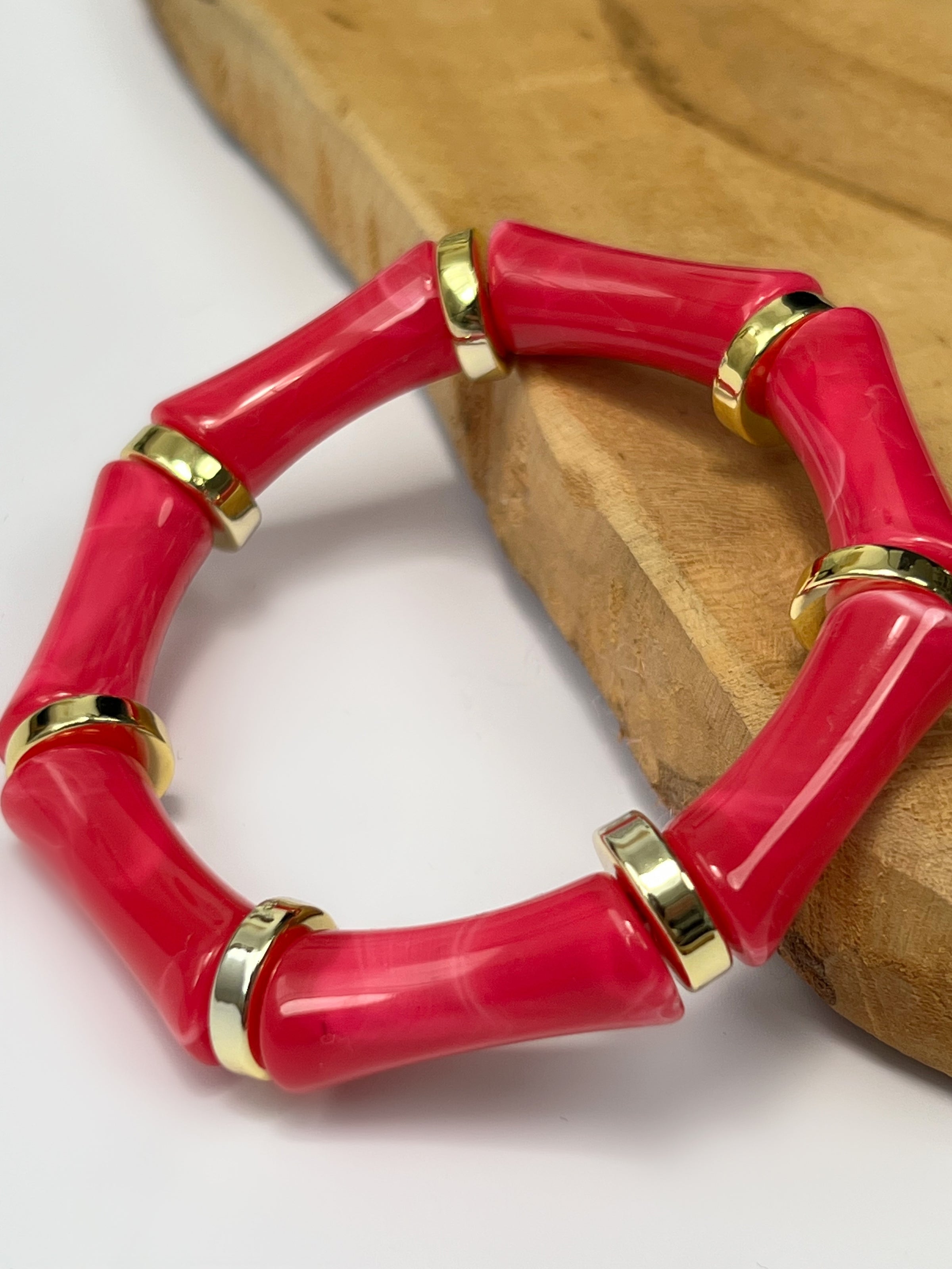 Bracelet fuchsia : Rosa