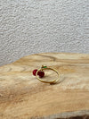Bague dorée : Melita
