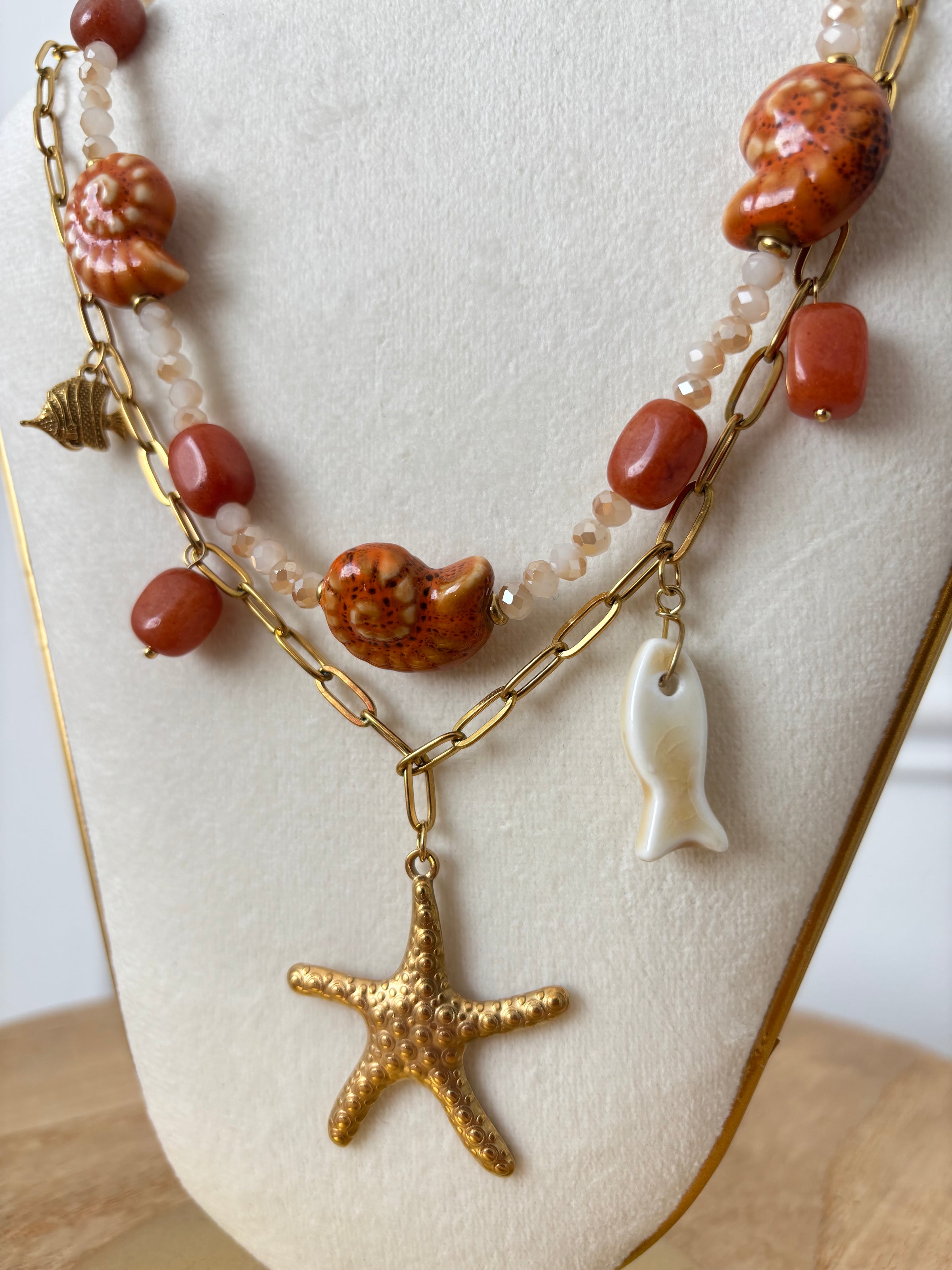 Collier double rangs : Nayah