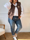 Jean bleu grande taille : Noelyne