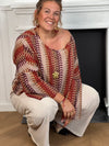 Top en crochet grande taille : Valentine