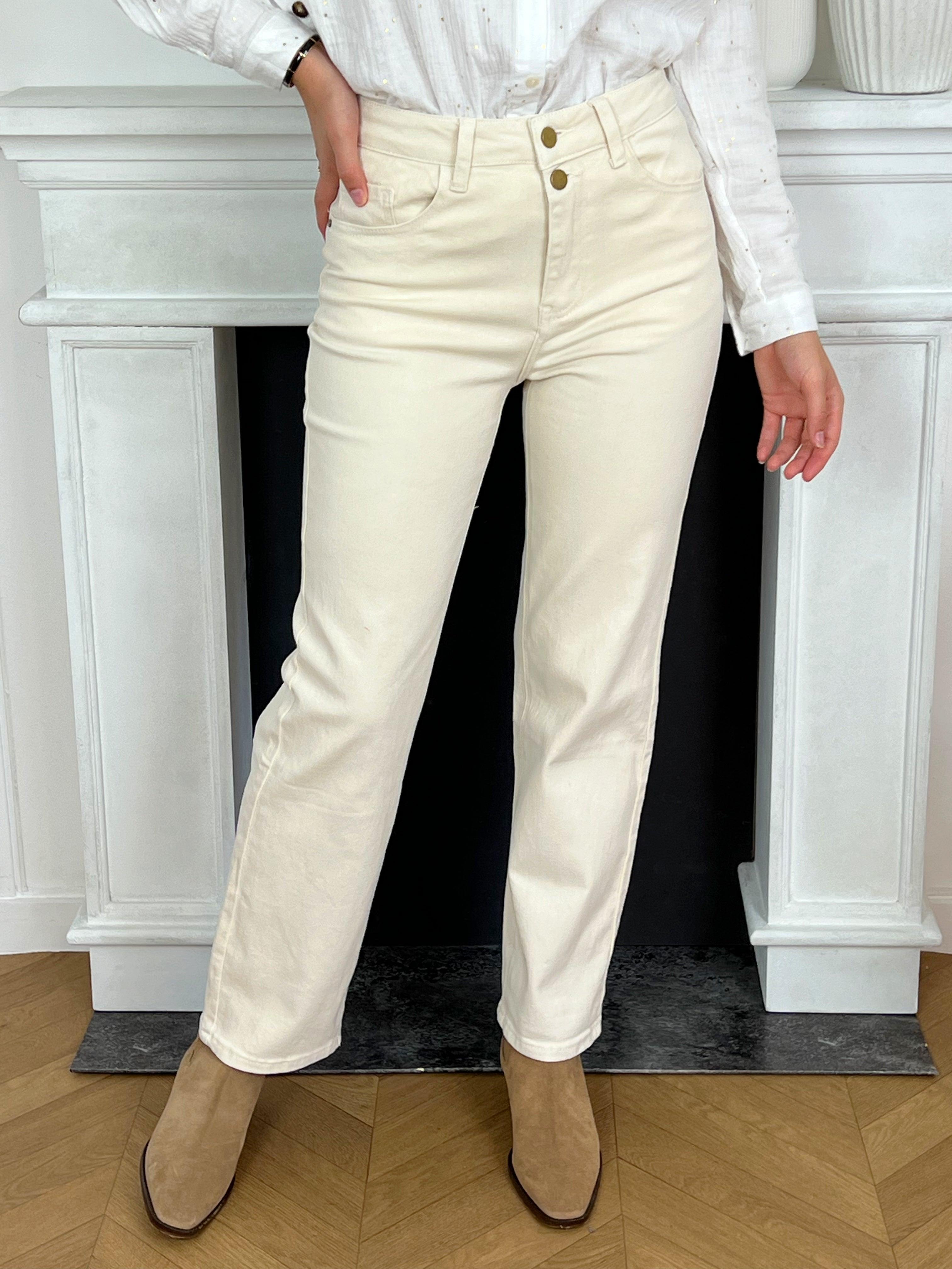 Jean coupe chino discount femme