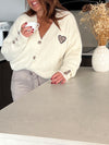 Gilet beige Curve : Ange