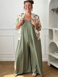 Combinaison kaki grande taille : Monaly