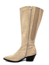 Santiag beige mollets larges : Nevada