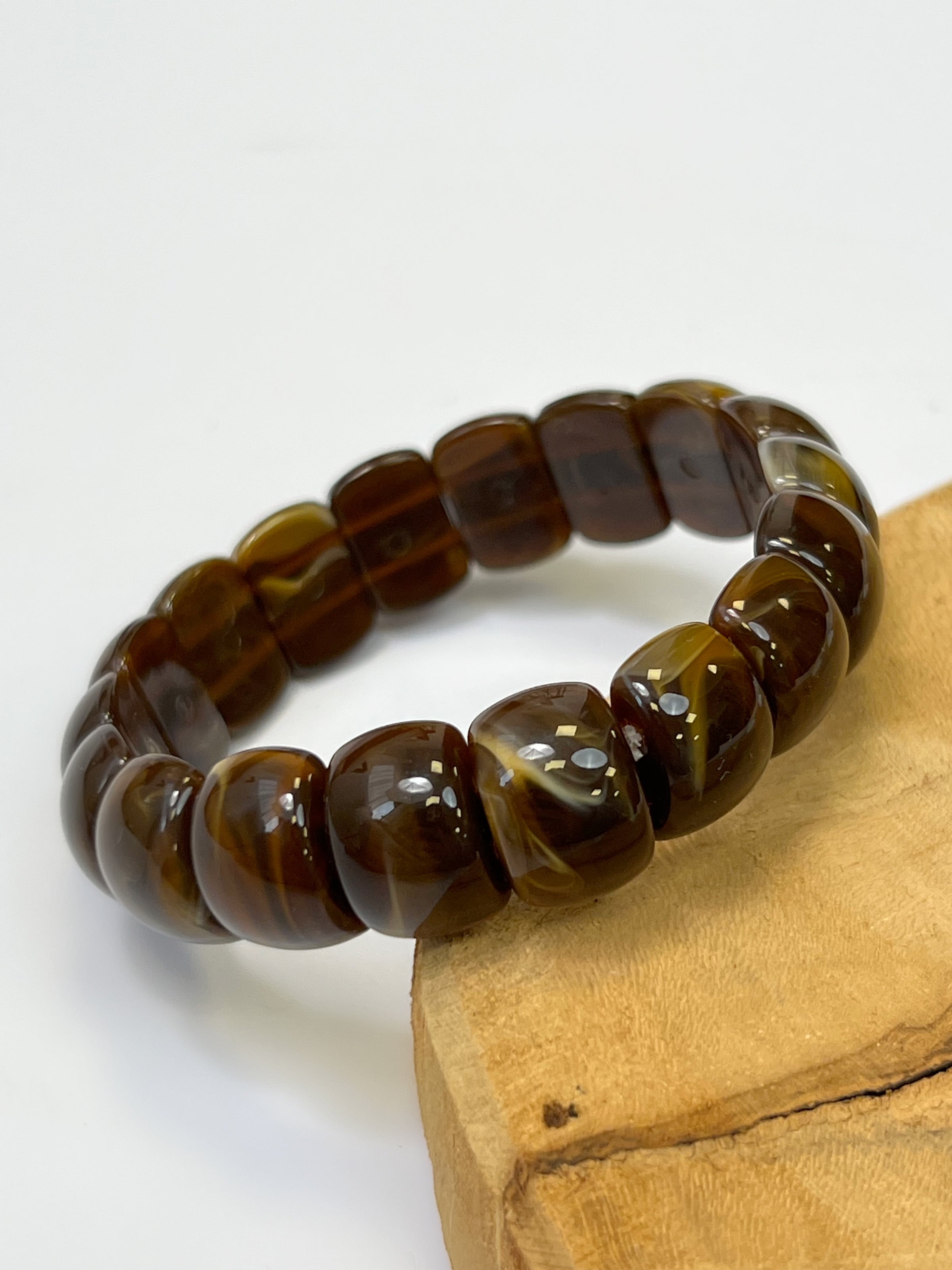 Bracelet marron : Maya