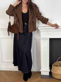 Jupe longue en jean : Belia