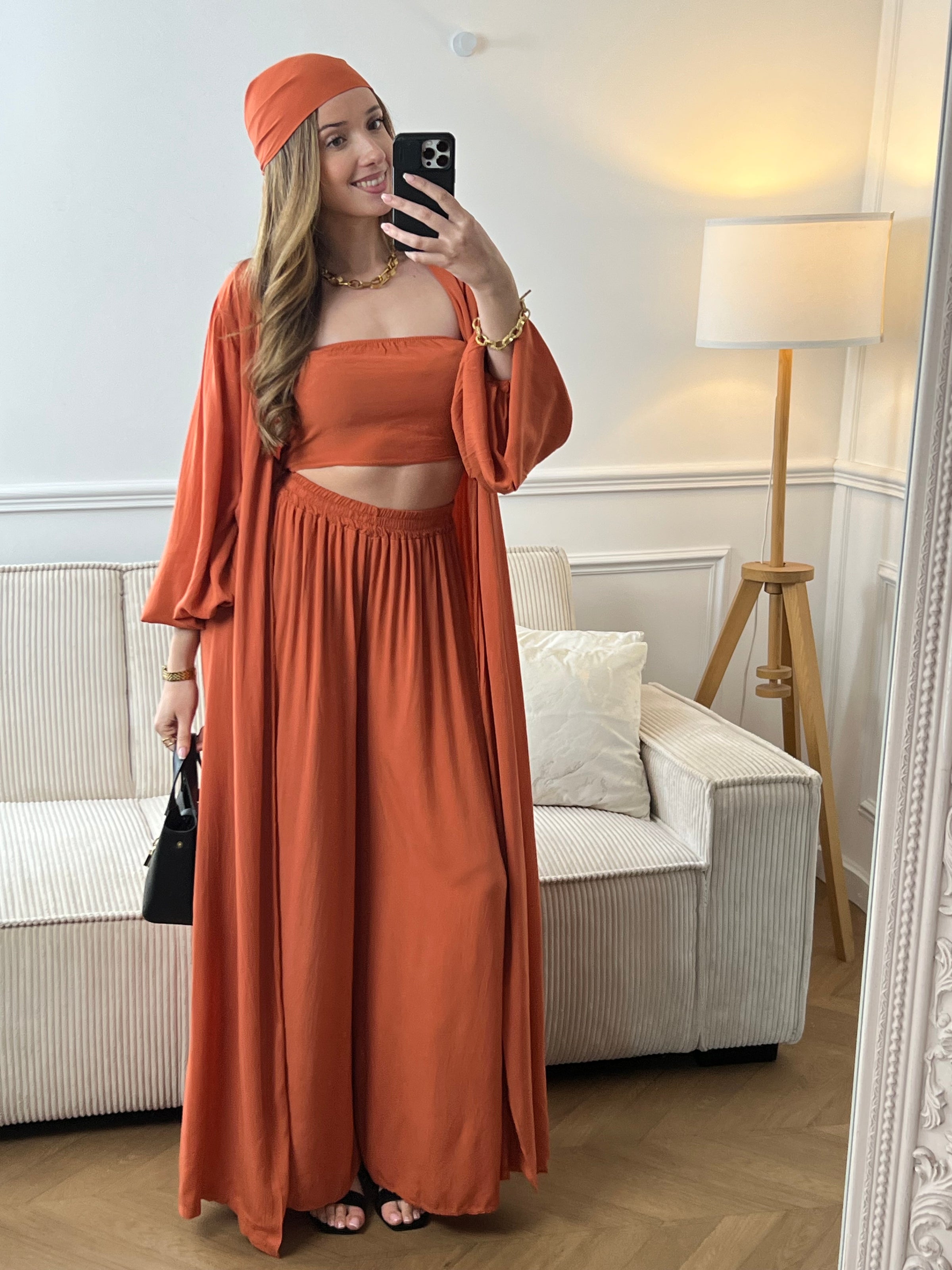 Ensemble terracotta quatre pièces : Solal