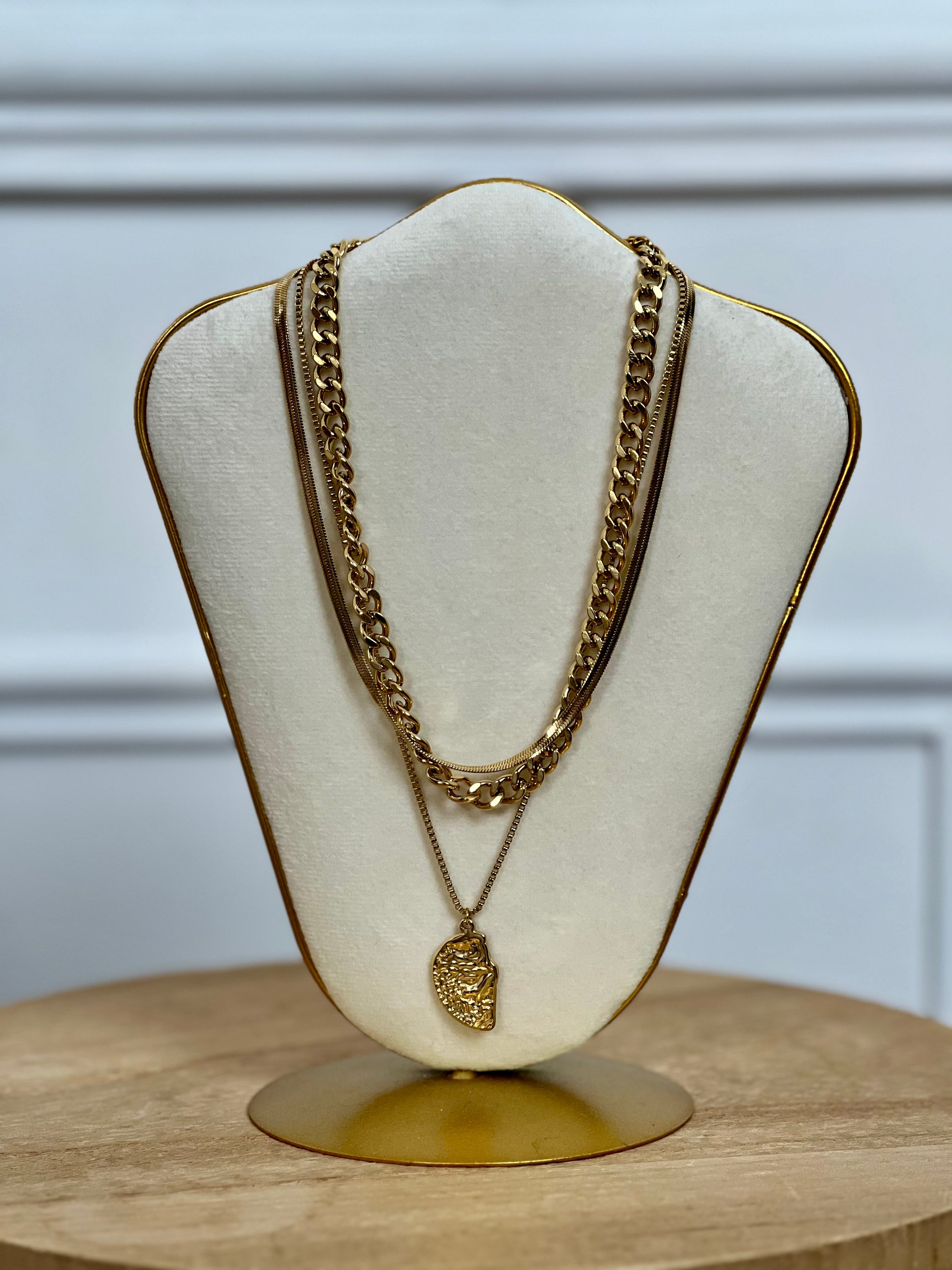 Collier doré : Vinia
