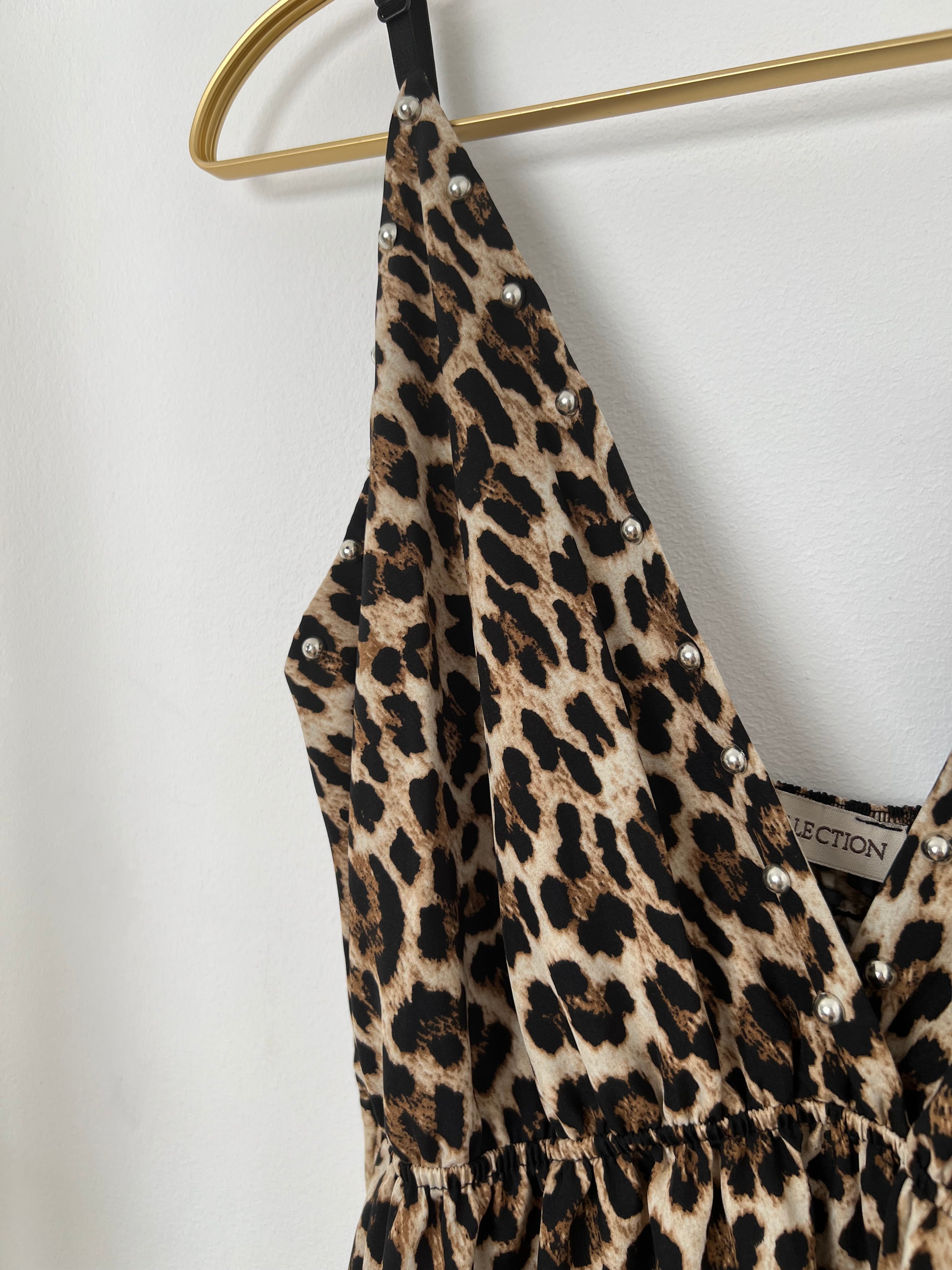 Robe longue léopard grande taille : Ysia