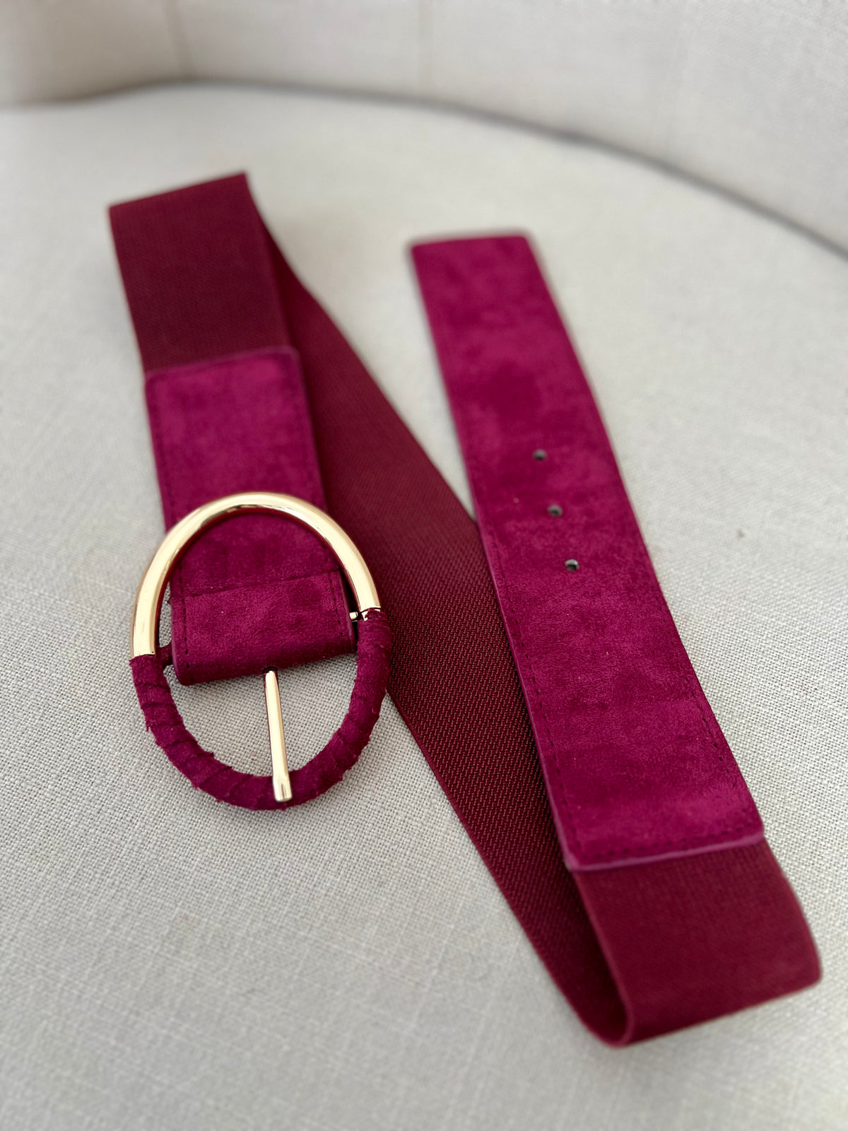 Ceinture bordeaux : Khezia