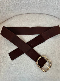 Ceinture chocolat Curve : Nala