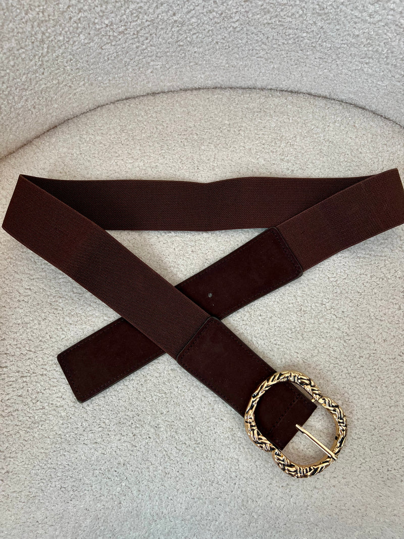 Ceinture chocolat Curve : Nala