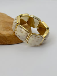 Beige bracelet: Fanny