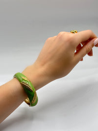 Bracelet vert : Pluma